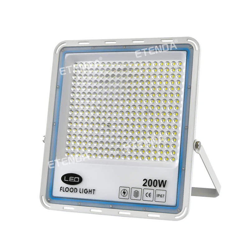 Wholesale Price IP67 Warm White Floodlight 50W 100w 150w 200w Lens LED Die-casting Flood Light