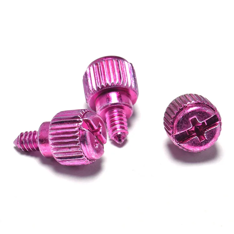 Wuxi Hanjie Supply Cheap Price Carbon Steel Phillips Cheese Head Thumb Screw Knurled