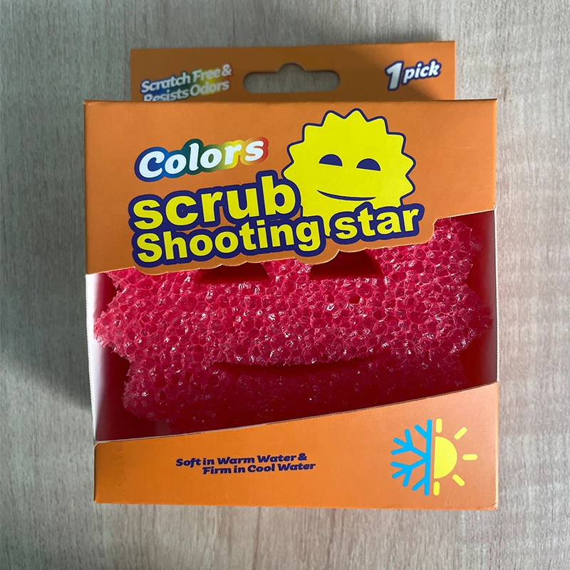 Factory Wholesale Eco-friendly Kitchen Cleaning Products Dishwashing Cleaning Sponge Cloths Household Kitchen Sponge Scrub Pad