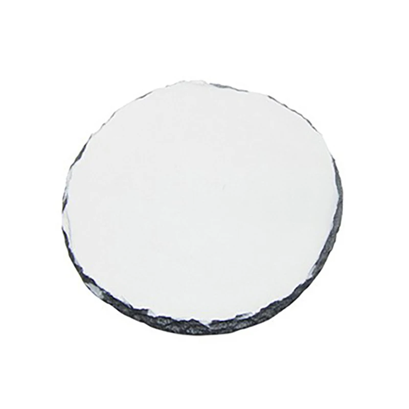4 inch Sublimation slate coasters Rock slate blanks square circle shapes wholesale