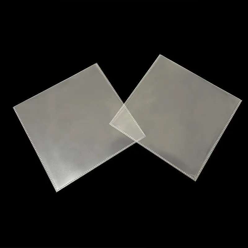 CD/DVD/BluRay Pocket Sleeves Clear PP Cover Envelope Holder  Plastic Storage Bag