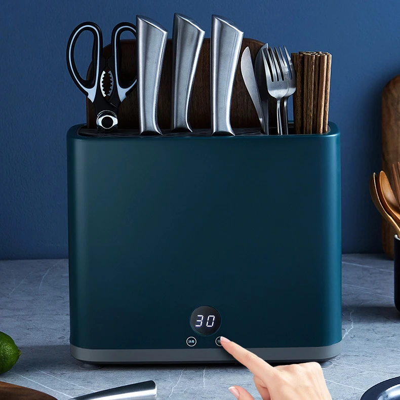 YZORA наилучший способ резки горячим воздухом сушка озоном дезинфекция убивать бактериальные кухонные доски держатель вилка ложка УФ Нож