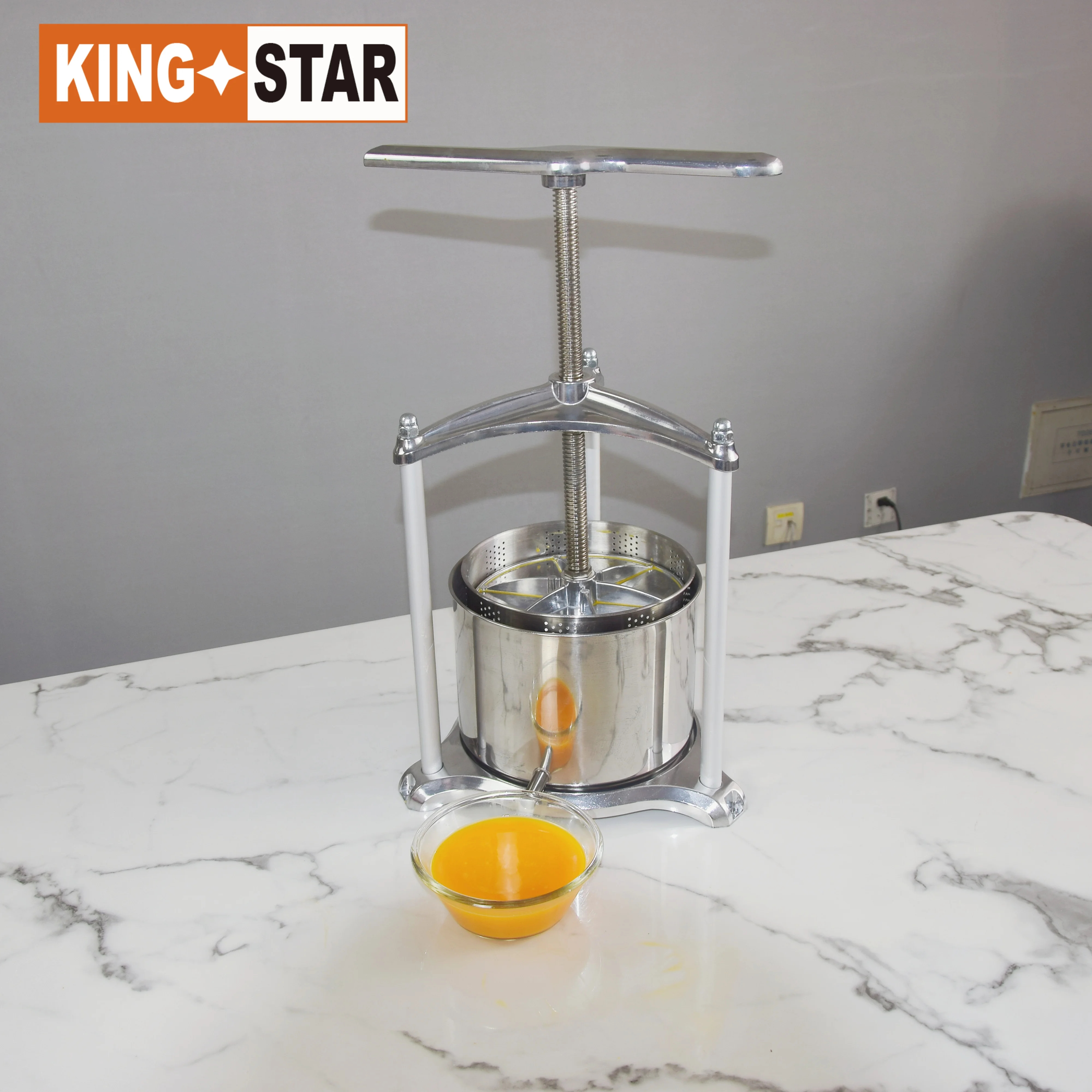 Industrial Cold Fruit Press Machine for Farm & Home Use Environmentally Wine Making Juicer