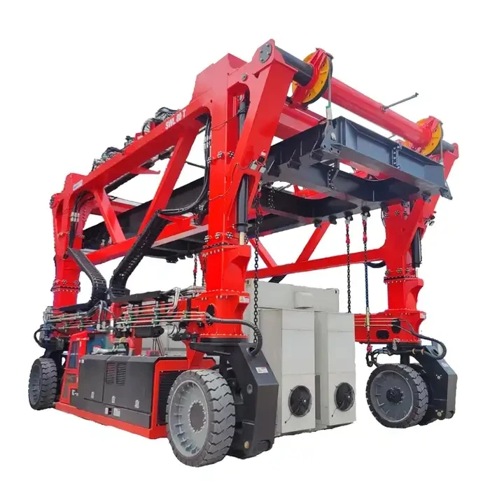 New energy straddle carrier container handling for ports and terminals container handlers professional manufacturers