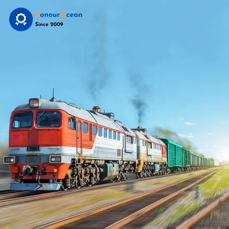 Прямая поставка товаров от двери до 2022 DDP железная дорога экспедитор