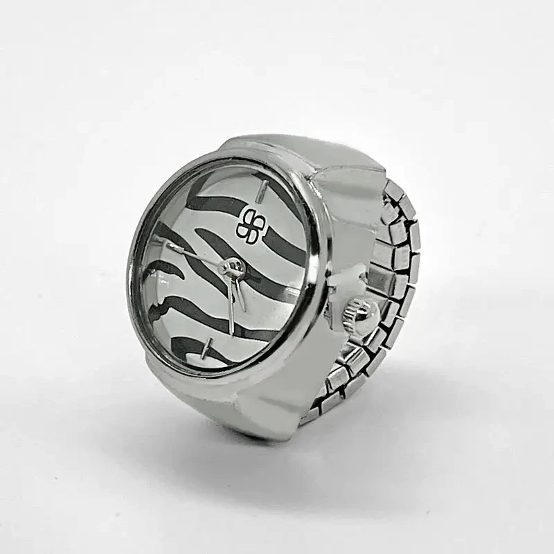 Free Size Luxury Rings Quartz Watches Men Women Couple Ring Watch Ladies Fashion Clock relojes