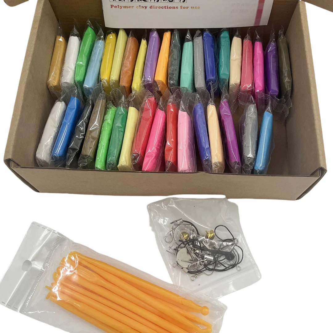 Factory direct polymer clay set Plasticine student training diy color clay clay wholesale