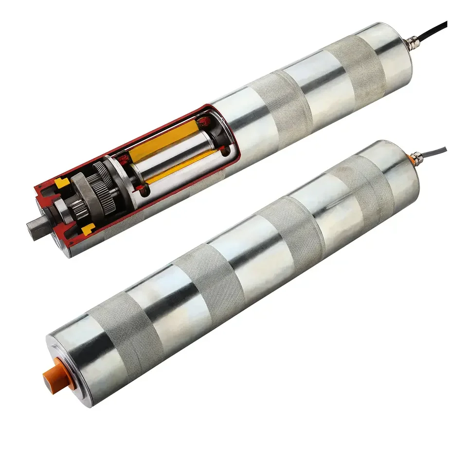 OEM 138mm AC Drum Motor 220V 380V Drive Roller Conveyor Belt Drum Motor Electric Roller for Material Handling Equipment