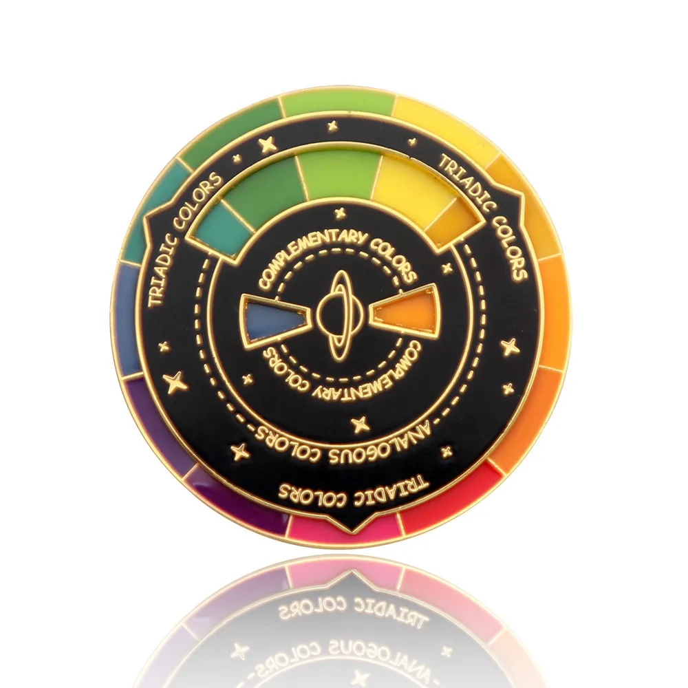 Cartoon Broches Pins Brooches Lapel Pin Design Cute Laser Engraving Badge Custom Enamel Pin M-842