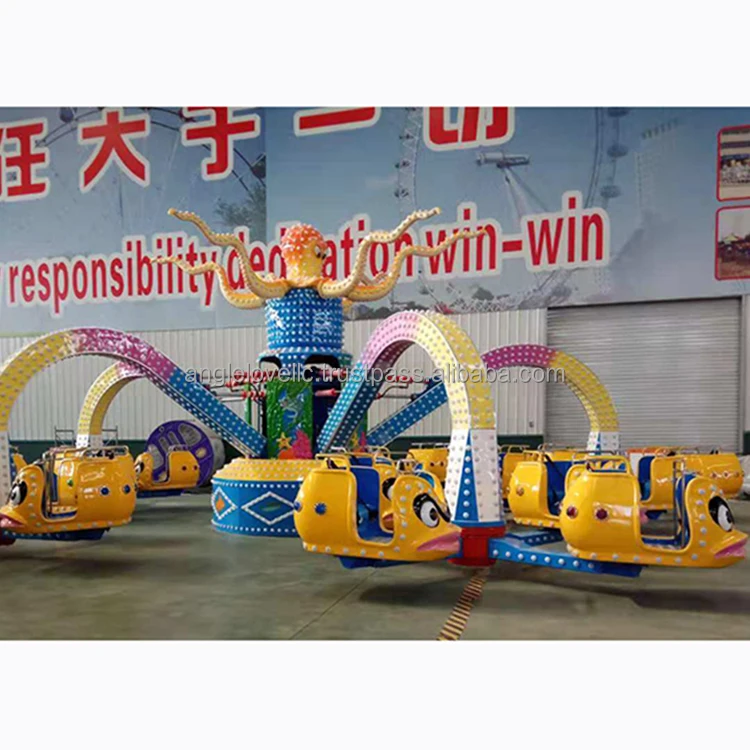 Commercial Outdoor Amusement Park Funfair Playground Carnival Thrilling Rides Big Octopus Ride 40 Seats for Sale