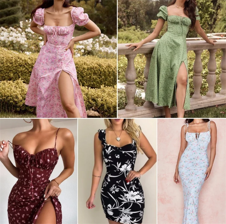 discount wholesale brand new mixed bundle bale woman dress bikini swimwear woman clothes mix bundle casual dress