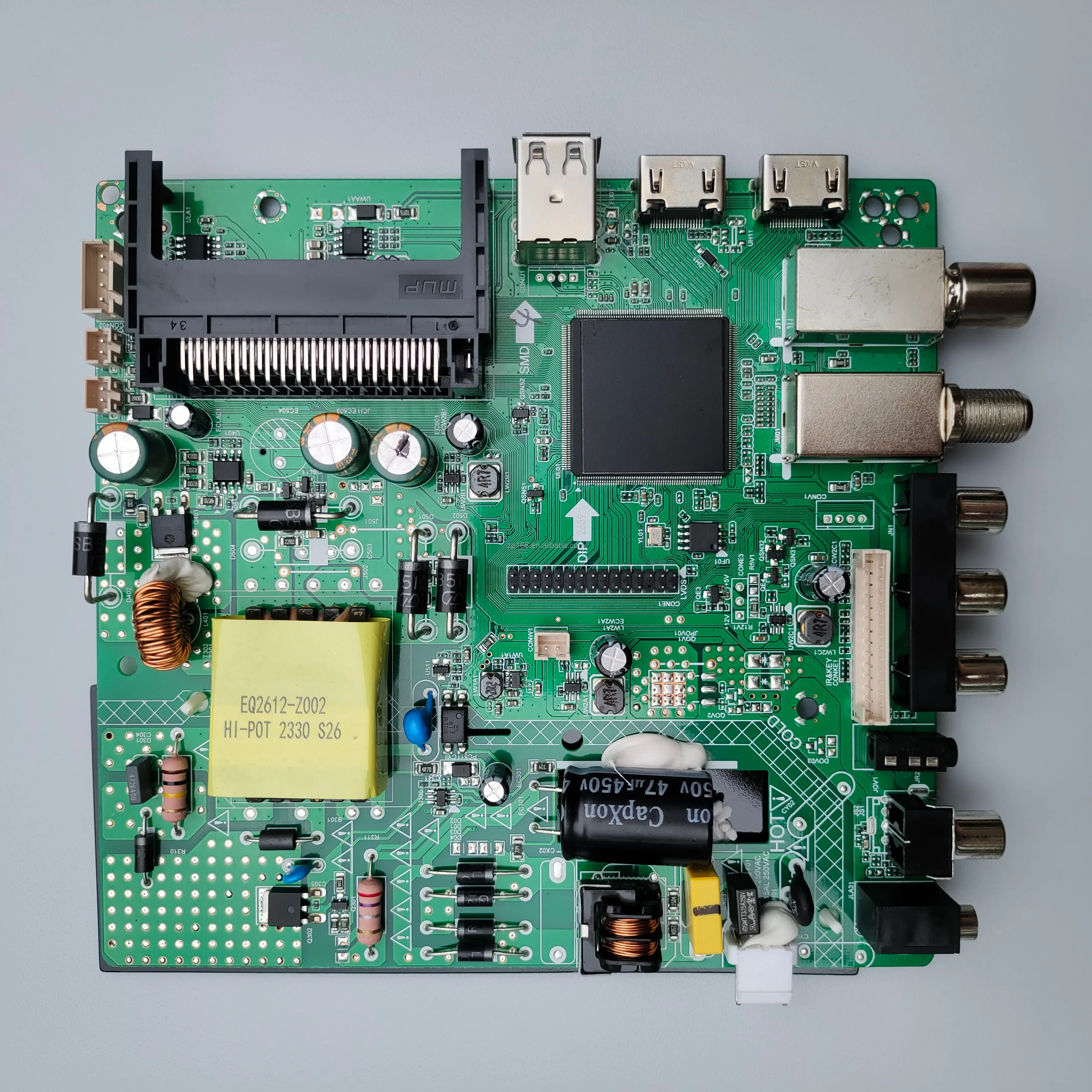 Universal LED TV Motherboard ZP.S663.801R00 DVB-T2 DVB-S2 DVB-C Backlight Voltage Range 20-58V Suitable for 32-42 Inches