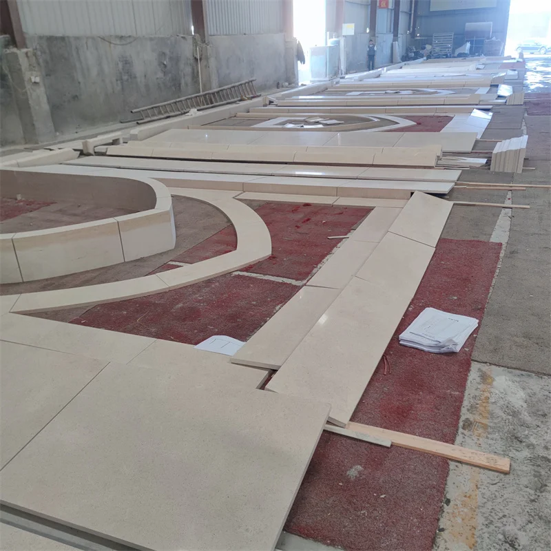 Polished Bronze Limestone Moleanos Beige Limestone Exterior Wall Cladding Slabs for Indoor/Outdoor Floor Tiles-1 Year Warranty