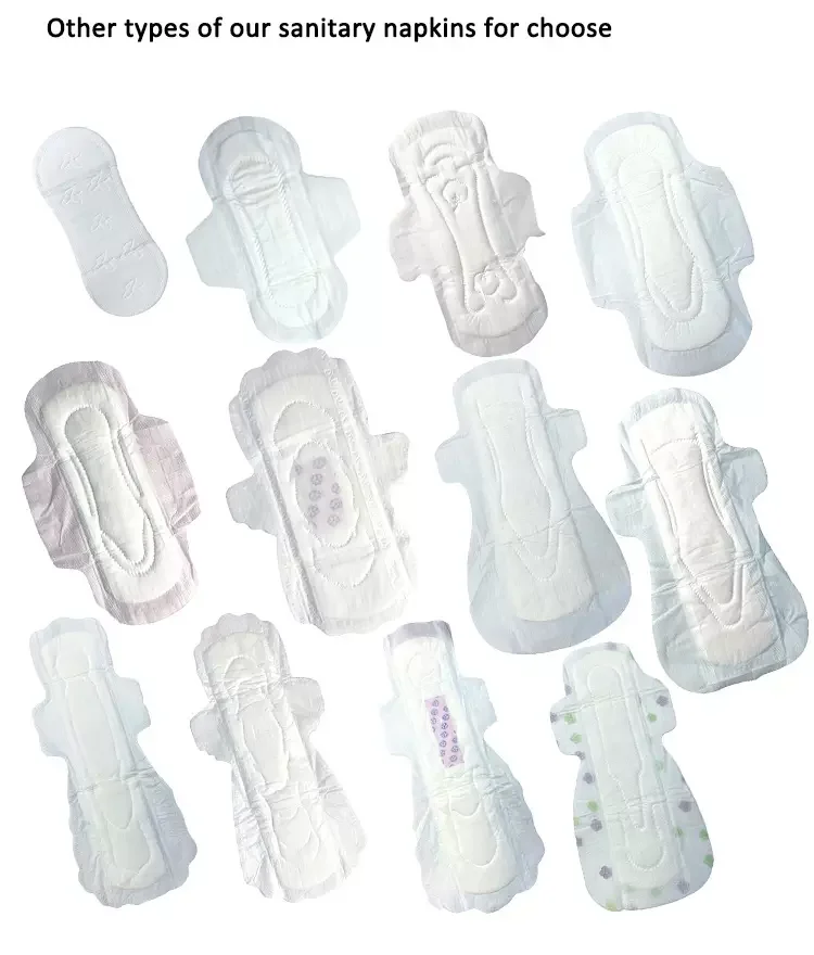 China Cotton Organic  100% Women natural soft Sanitary towels Breathable ultra thin Sanitary napkin
