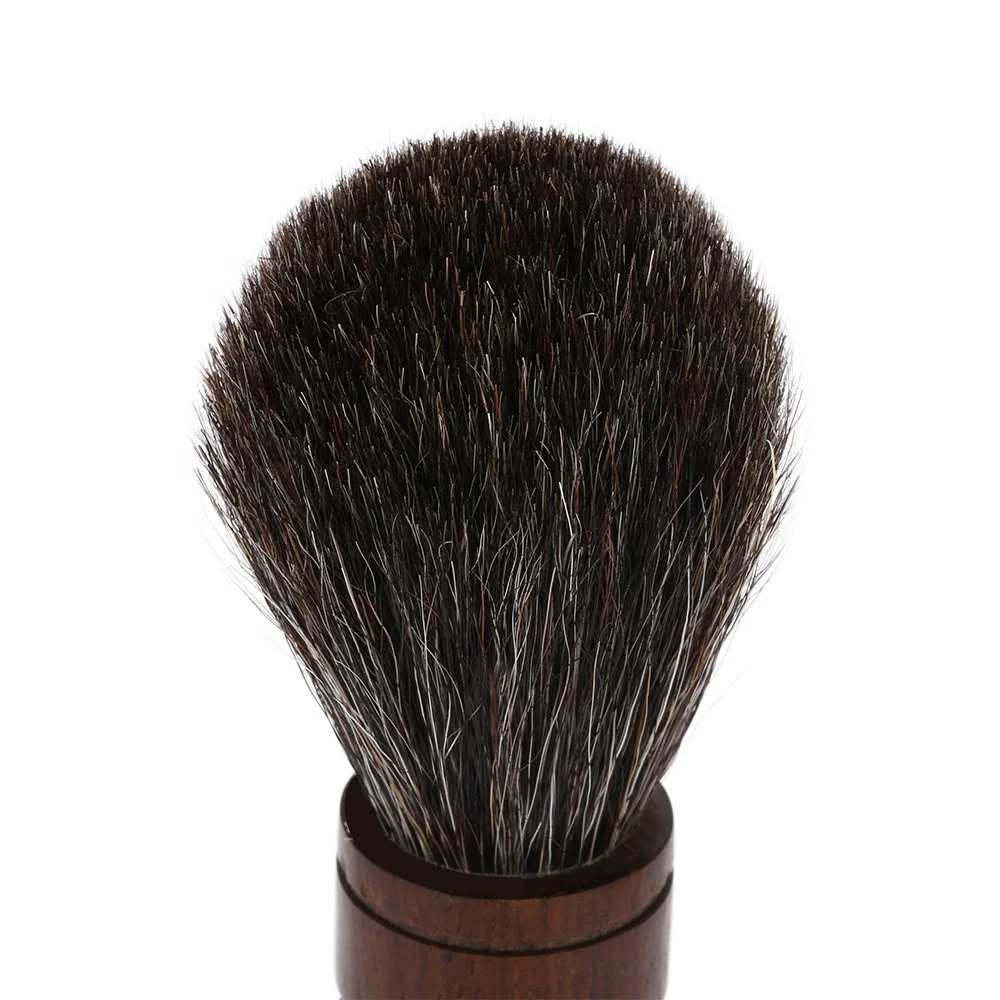 Horsehair Brush Wood Handle Shaving Brush Mini Order is Welcome