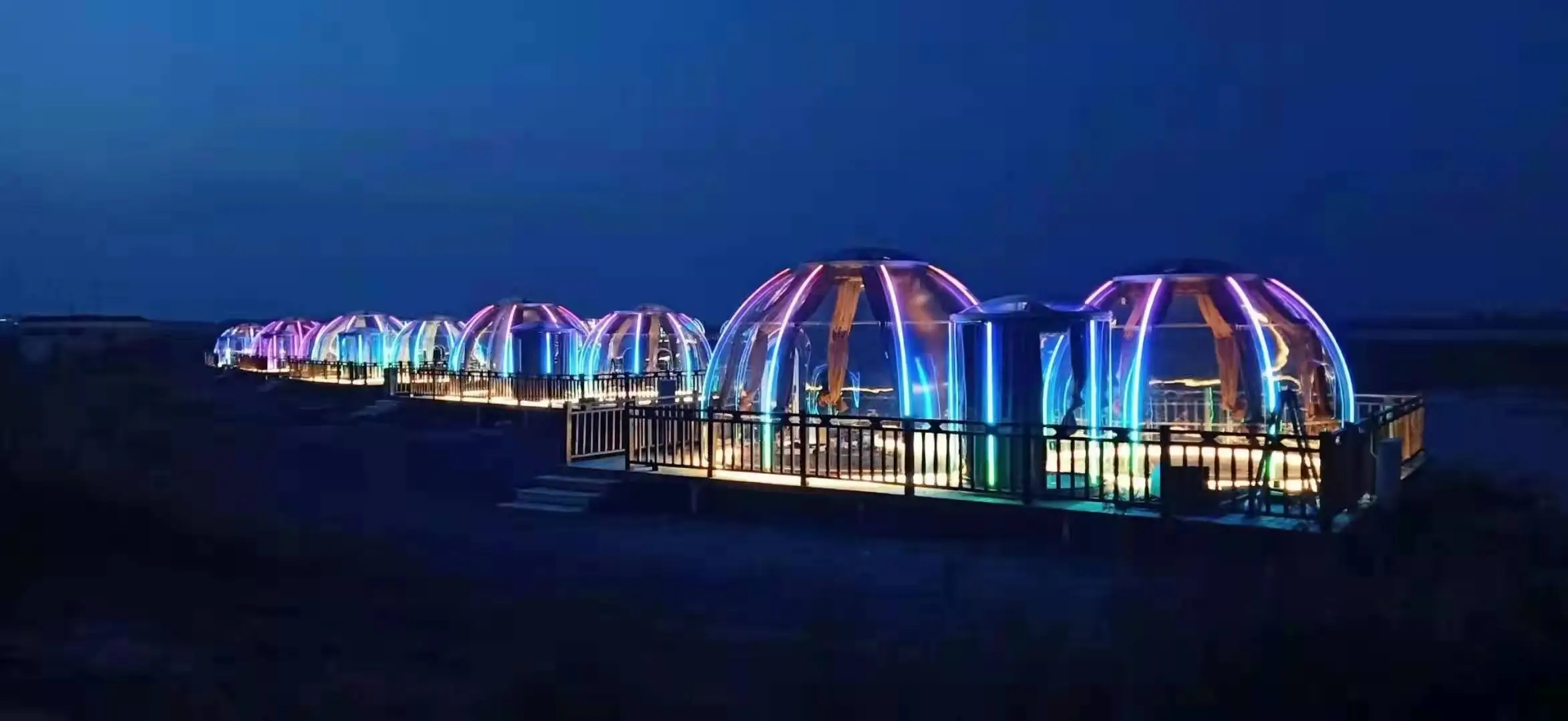 Modern popular bubble room homestay outdoor vacation mobile house