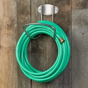 Heavy Duty Garden Water Hose Holder Wall Mount Hose Hanger Decorative Durable Garden Hose Storage