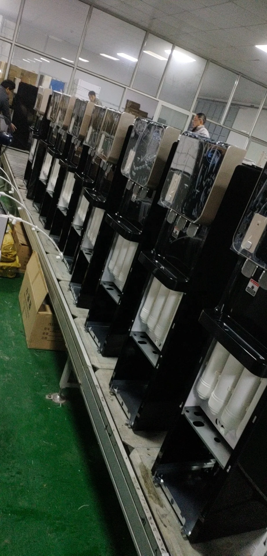  Factory 3 Taps Hot Cold Pipeline POU Water Dispenser Korean Automatic Freestanding with compessor