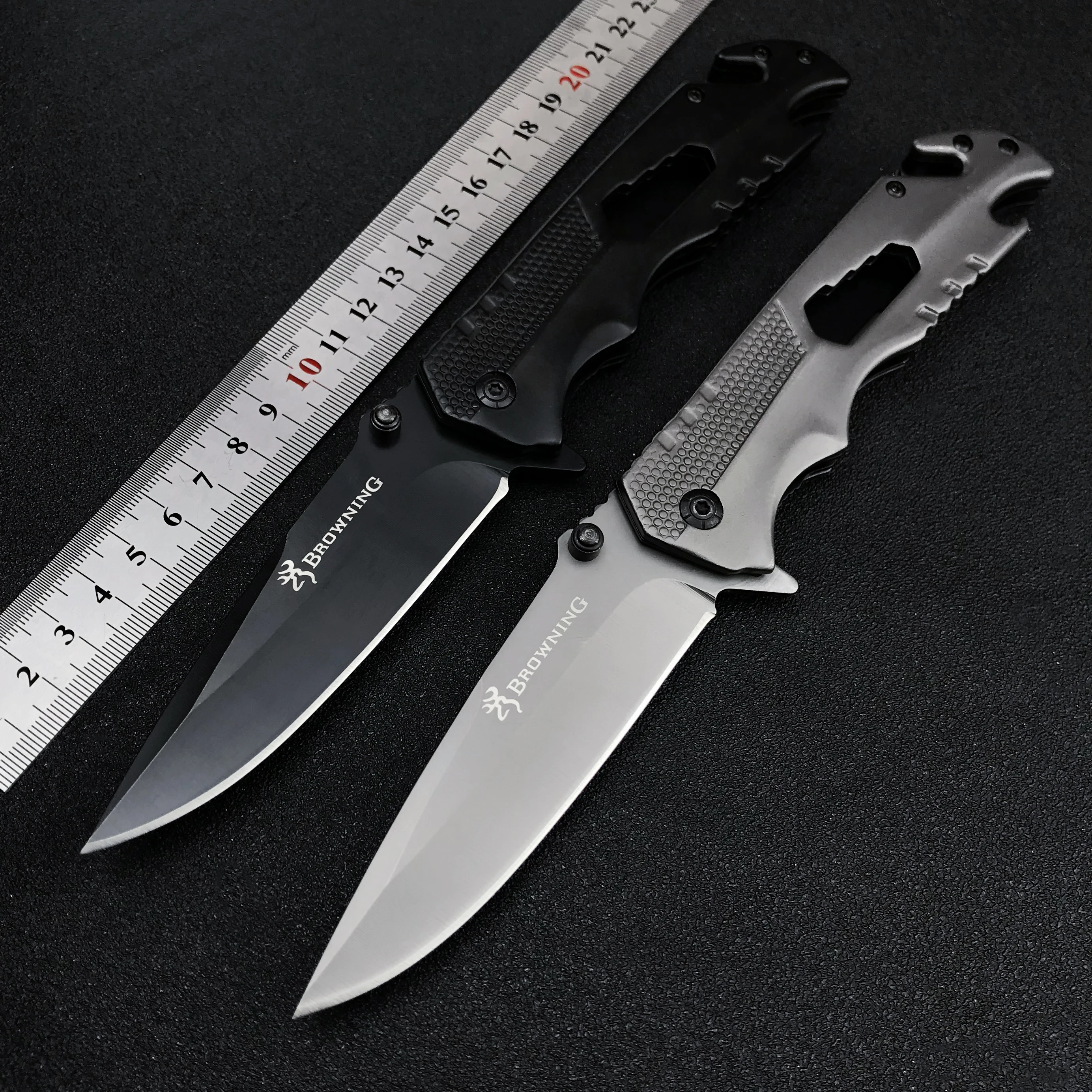 Factory Hot Selling stainless steel  Outdoor hunting Tactical  emergency survival folding knife