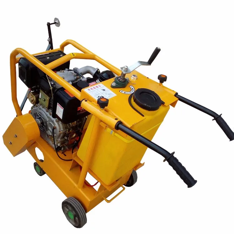 
gasoline water jet concrete cutting machine cutting concrete saw 