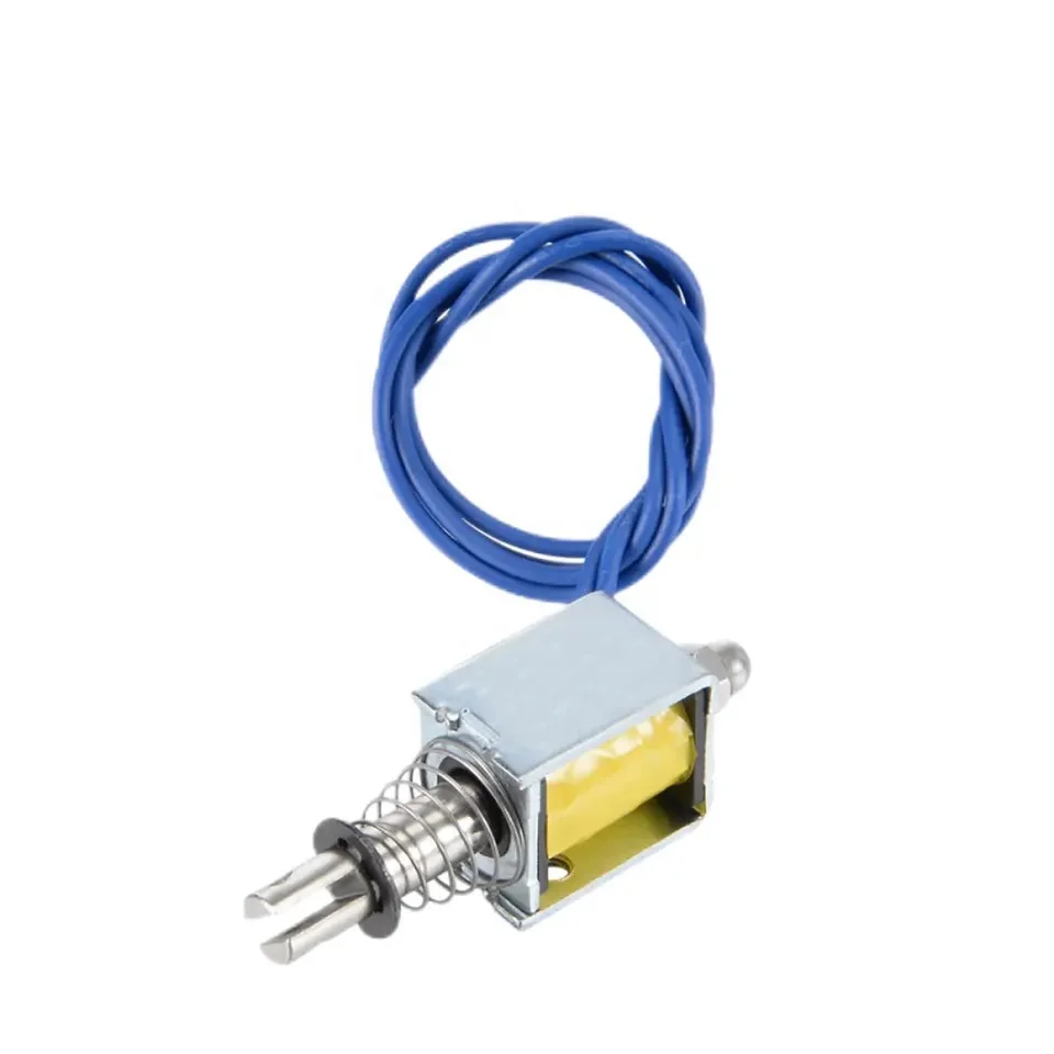 Электромагнитный Электромагнит DC Push Pull Type DC24V 4 8 Вт 10 мм с открытой рамой