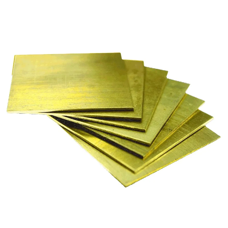 High Quality Baowu Brass plate Sheet Welding  Wholesale Price Customized Solid brass Sheet