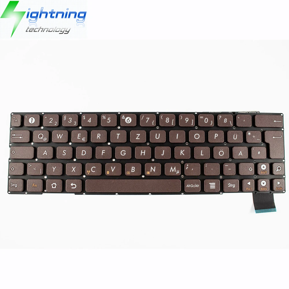 NEW Original Genuine Laptop Keyboard for Asus Eee Pad Slider SL101 Bronze, Replacement Notebook Keyboard