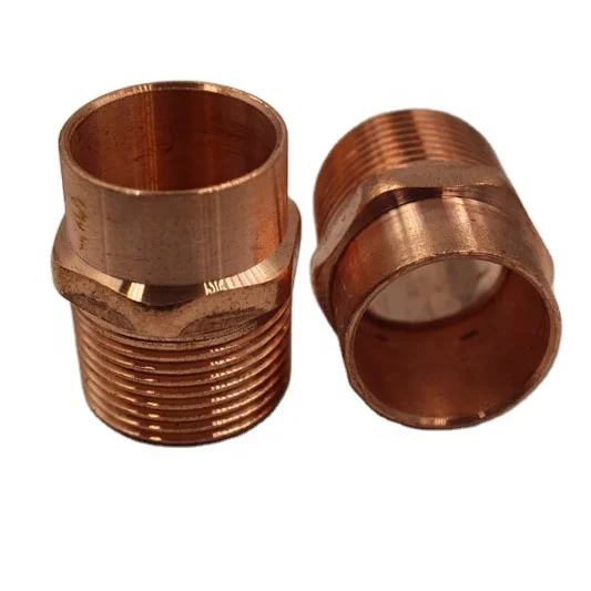 Copper Plumbing Pipe Fitting Male Adapter Fitting