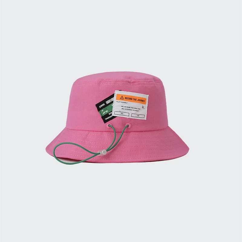 Oem Factory Designer Private Label Cotton Solid Color Unisex Adult Custom Adjustable Fisherman Bucket Hats