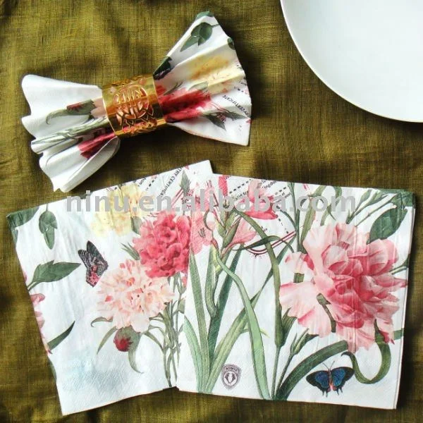 Color paper napkin 2PLY wedding decorative paper napkins