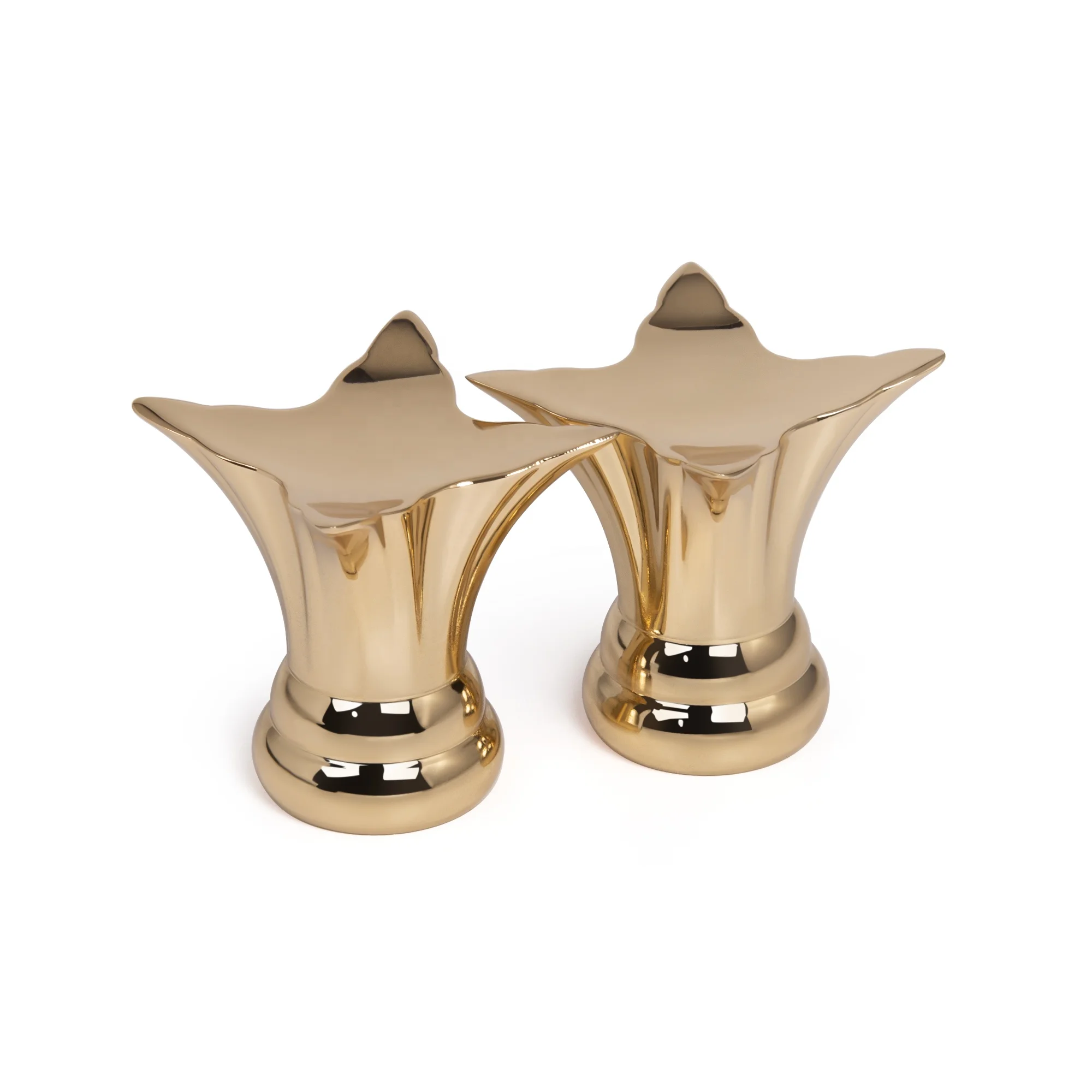 Hot Sale Zamac 15mm 18mm 20mm Star Shape Kirsite Parfum Perfume Lid Cover Caps