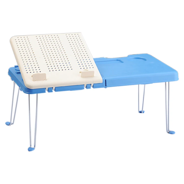folding plastic portable notebook/computer desk for bed study