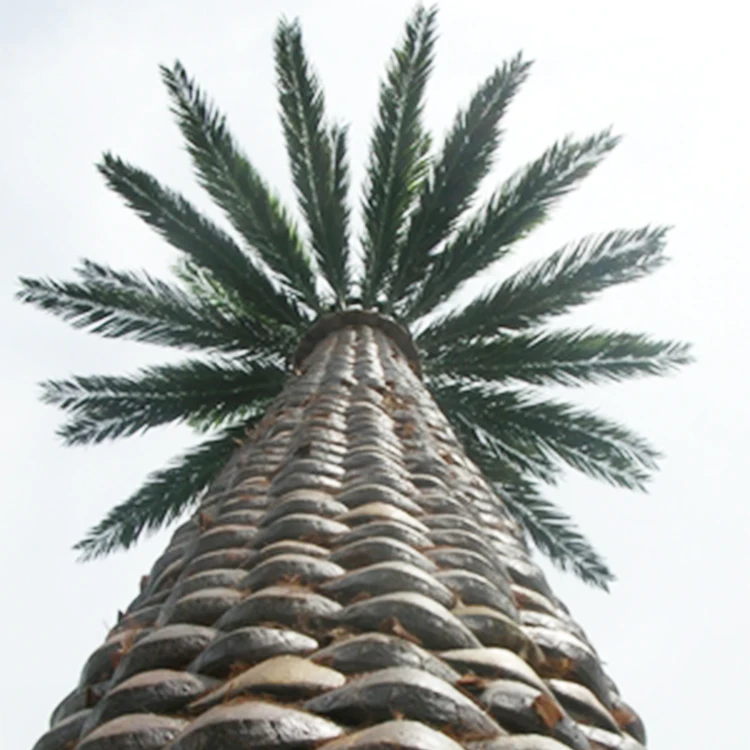 Artifical Antenna Communication Monopole Telecom Palm Bionic Disguise Tree Pole Tower