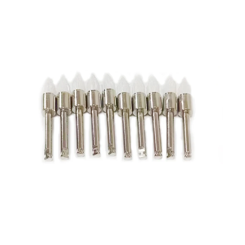 Dental Lab Nylon Small Latch Polishing Polisher Prophylaxis Soft Brushes Dentist Products 0.6cm Brus