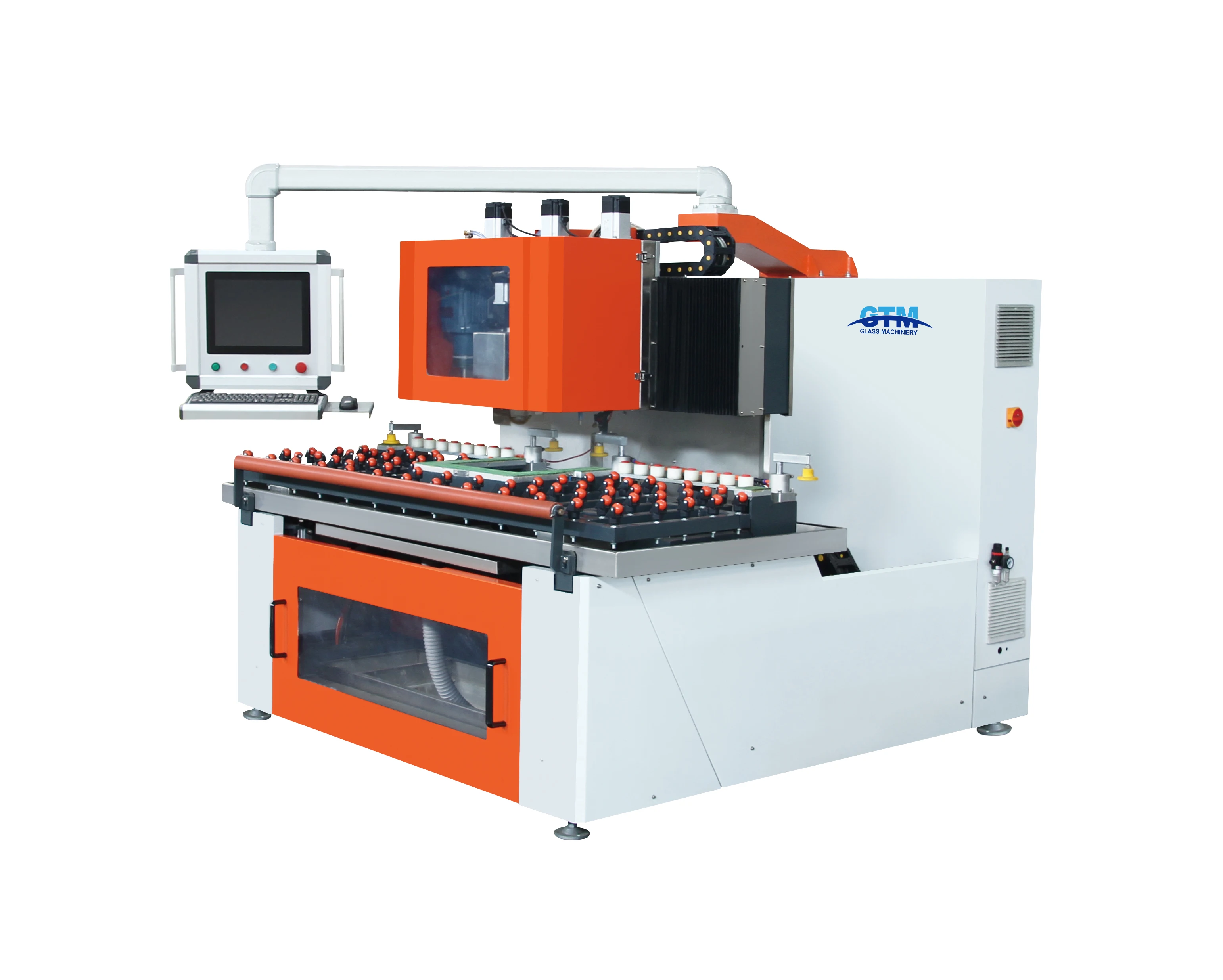 GTM fully automatic horizontal glass grilling and milling center