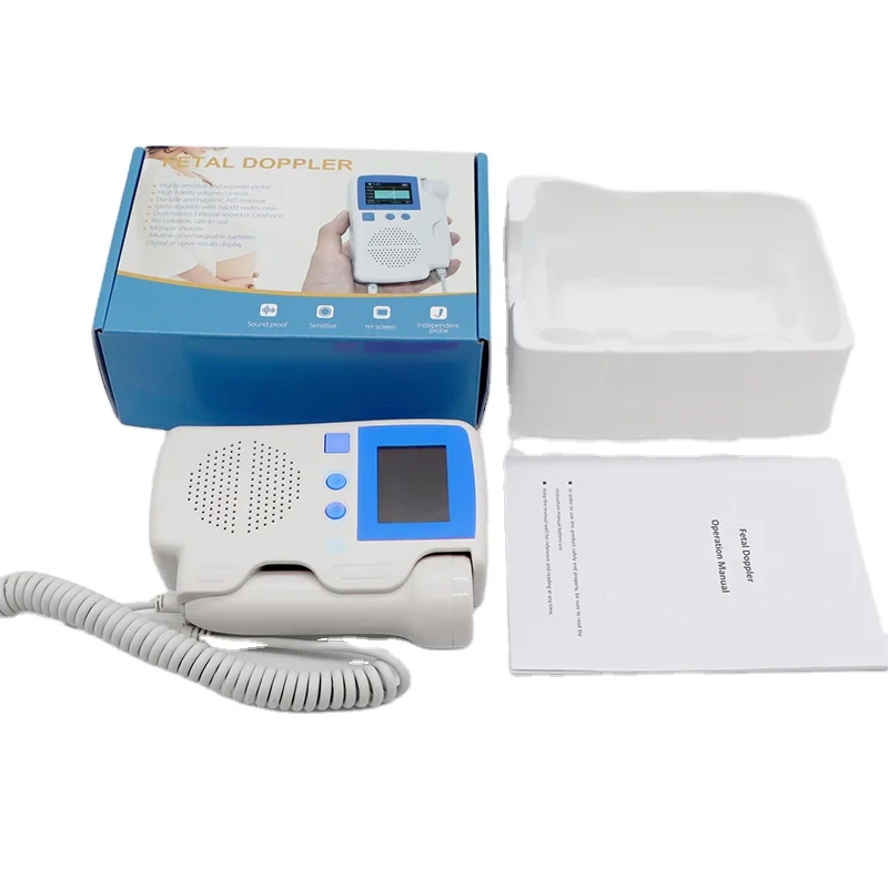 2024 Baby Heartbete Detector Portable Pocket 2021 New Design Cheap Price For Sale Fetal Doppler Monitor For Family