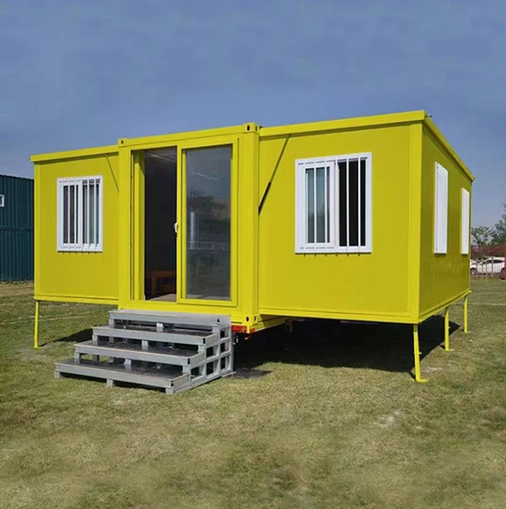 Best Selling 20 Foot Mobile 40ft 2 Bedrooms Expandable Container Prefab Villa Expandable Folding Container