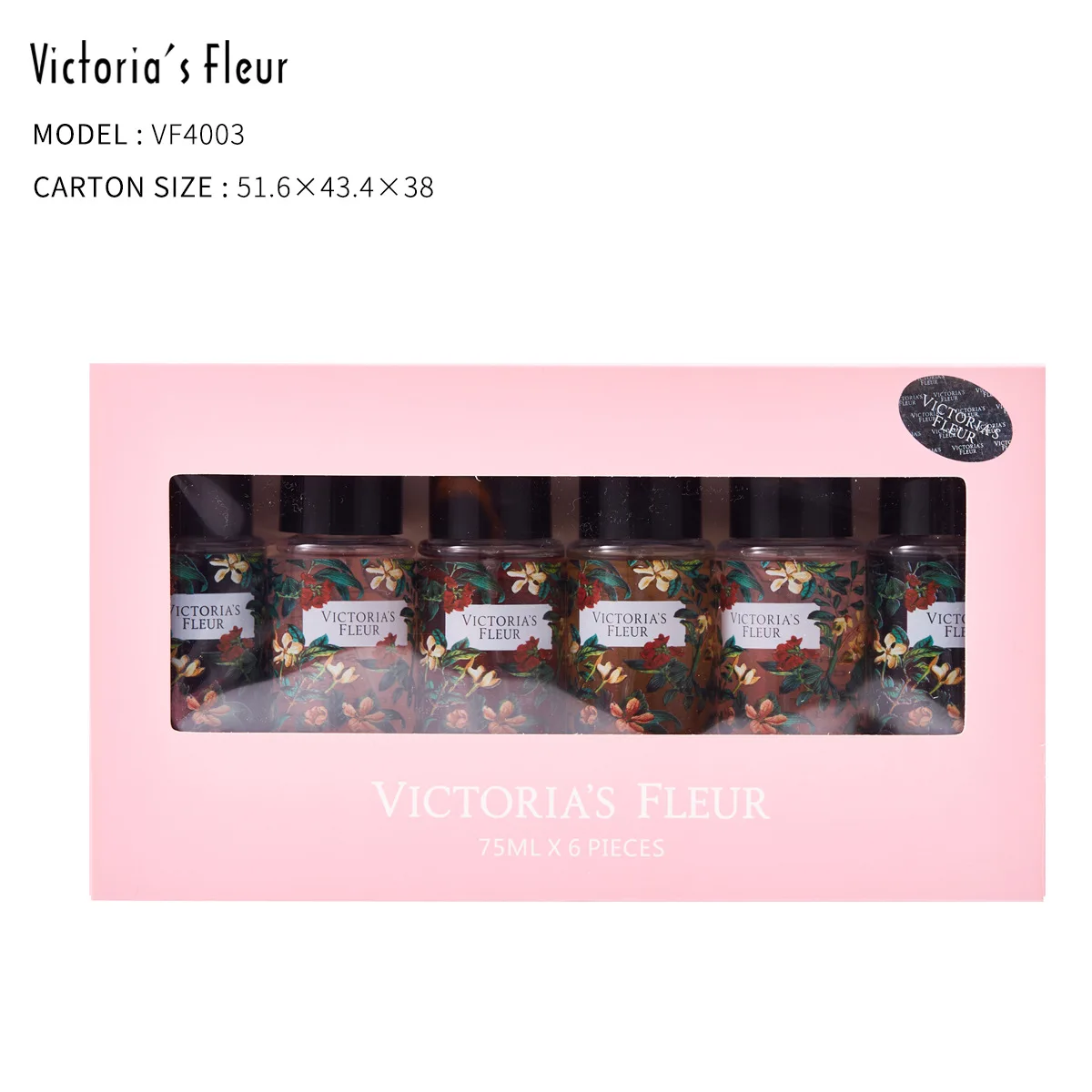 Manufacturers wholesale fragrance body spray musk floral fruit fragrance six-stick