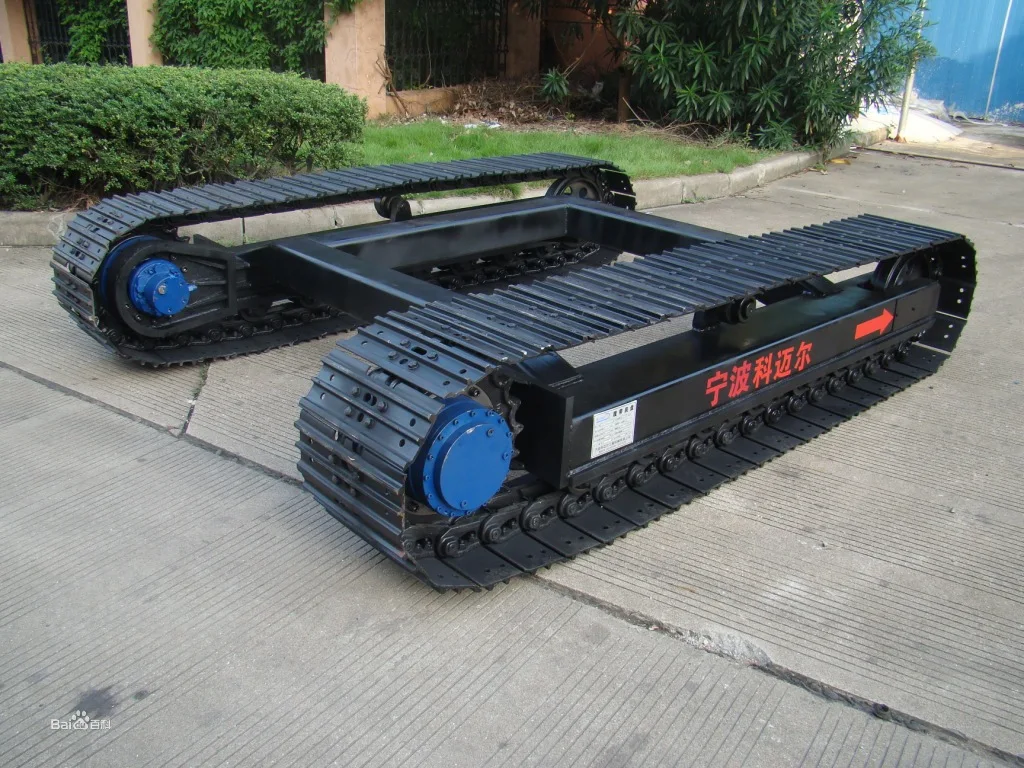 Customized High Standard Crawler Rubber Track/steel Track Undercarriage/chassis