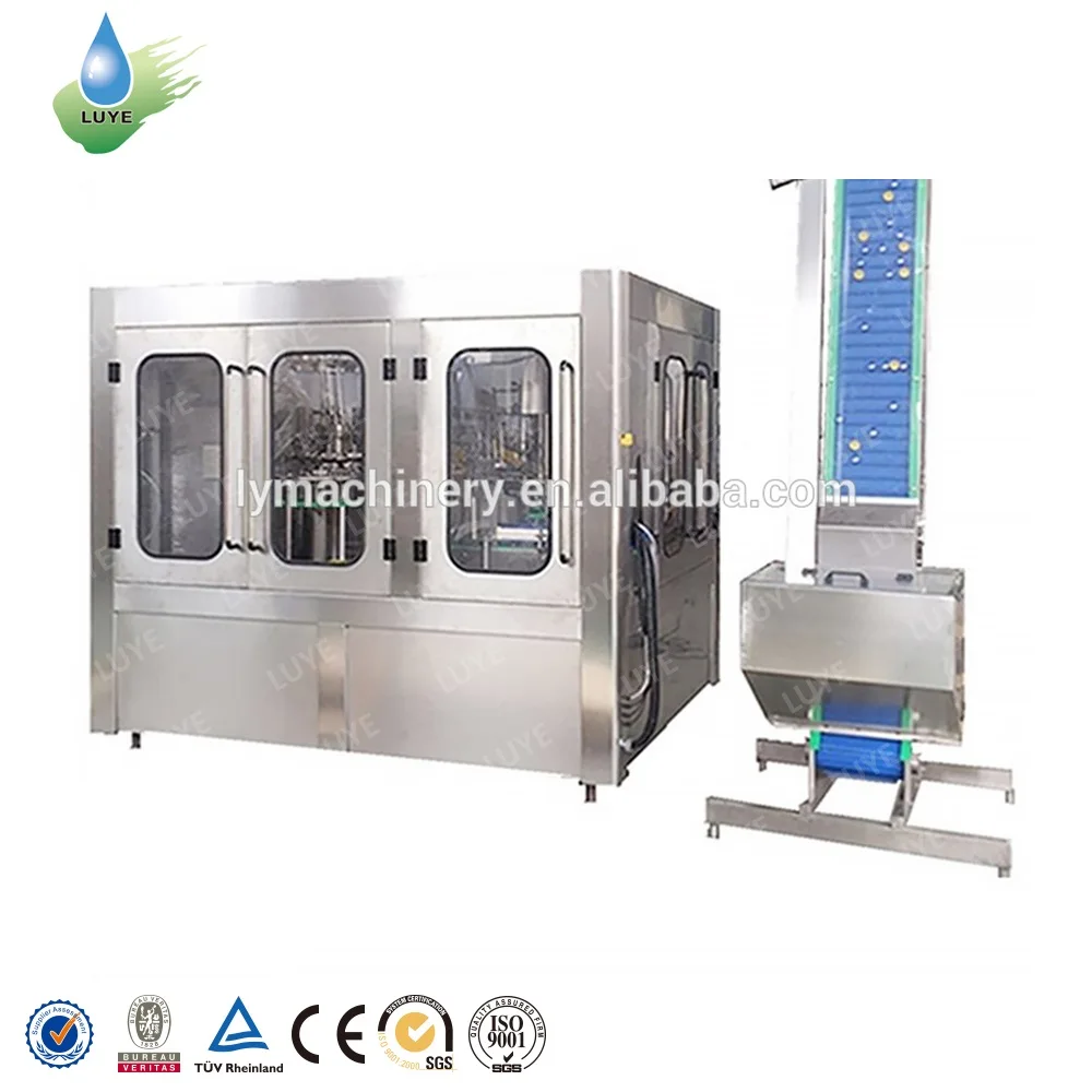 China manufacturer carbonated beverage filling machine industrial water bottled production equipment