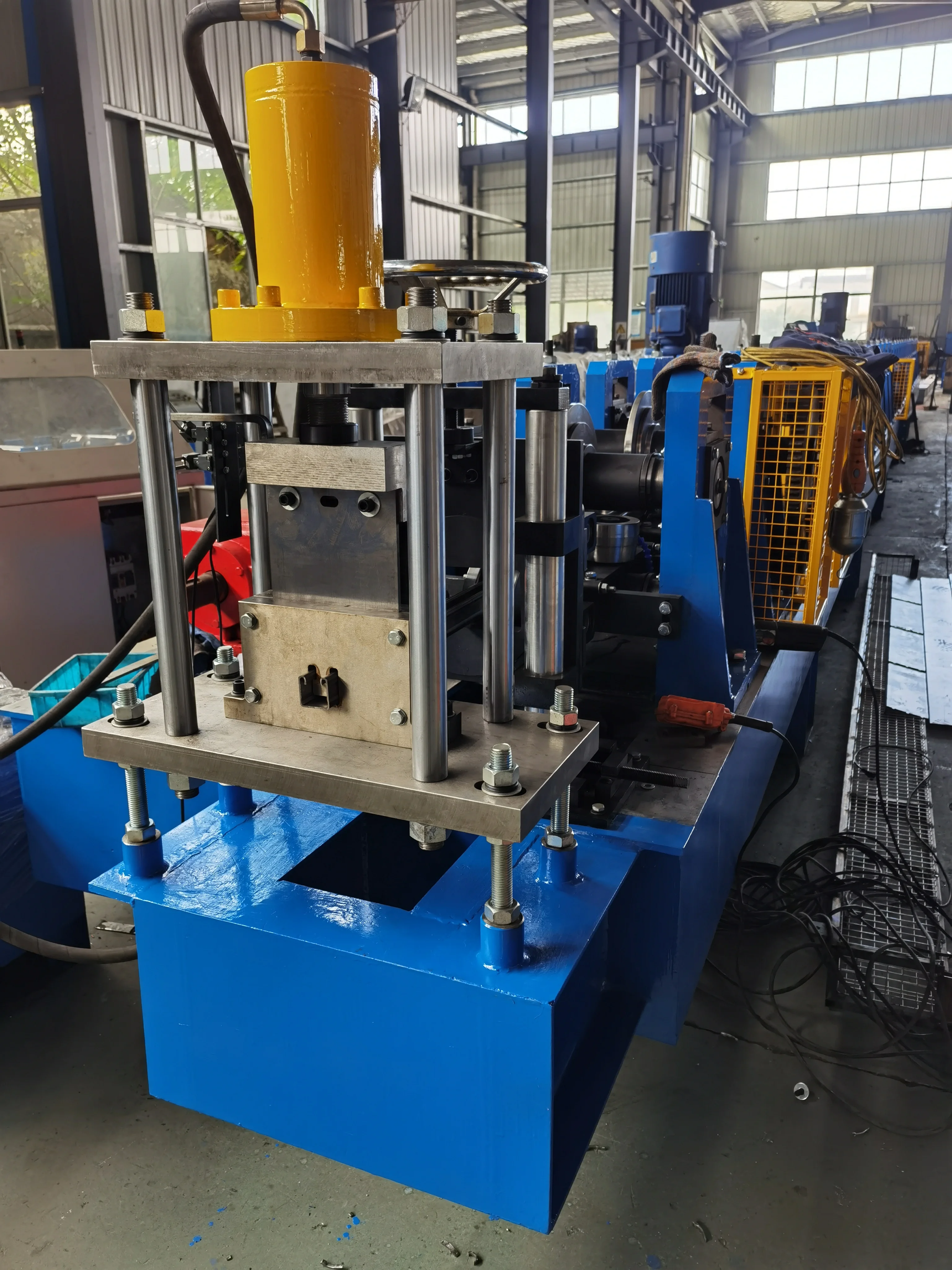 Strut Channel / Unistrut Channel making Machine Strut Channel Roll Forming Machine solar roll forming machine