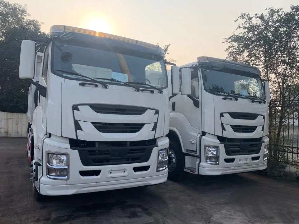 China QINGLING ISUZU GIGA VC61 4X2 tipper truck air brake 20 tons dump trucks dumper for sale