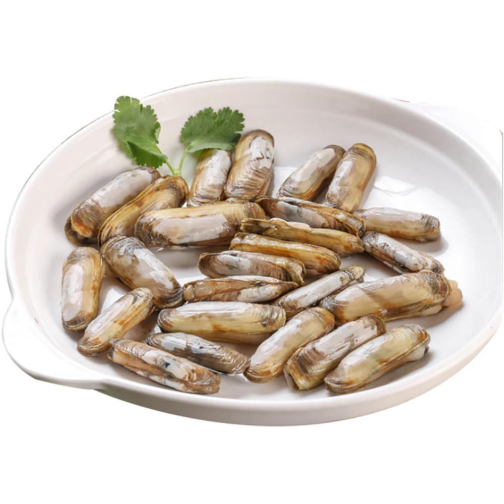 
IQF Frozen Vacuum Packed Razor Clam with cheap price and no sand 