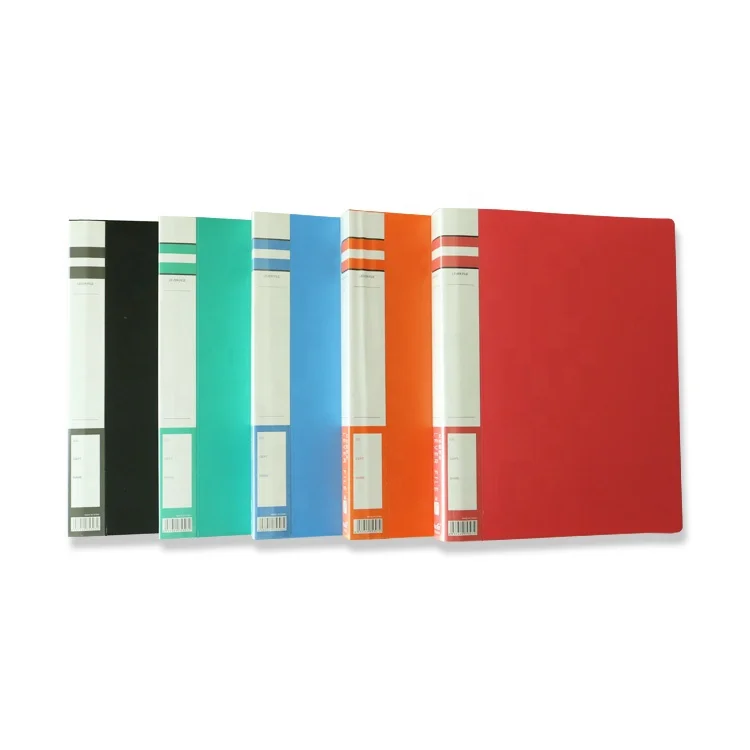 Wholesale 2/3/4 Hole Metal Ring Binder Custom A4 File Folder Loose Leaf Binder