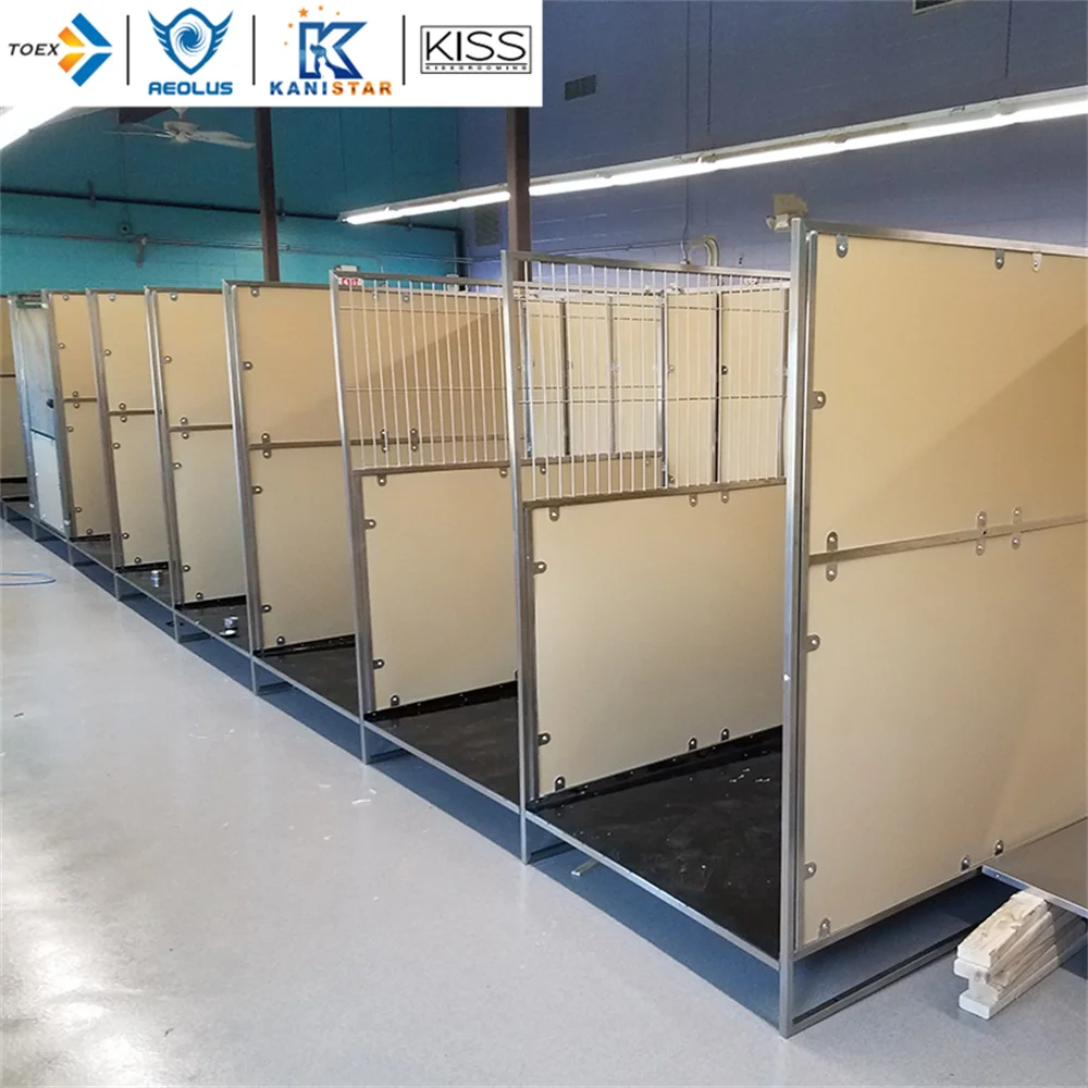 New Walk In Dog Kennel Large Outdoor Boarding Kennels Heavy Duty Dog Run Animal Shelter
