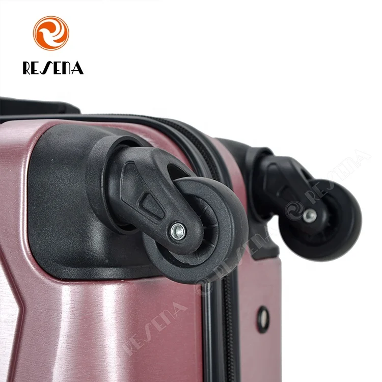 RESENA ABS PC 3PCS Matt Finish Hanh ly Business Travel Suitcase PC Luggage Sets for Koffer