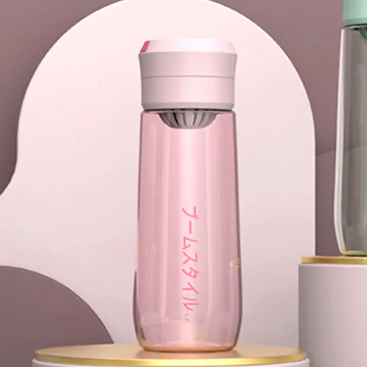 500Ml 600Ml Botellas Para Agua Plasticas De Un Solo Color Drink Bottles Plastic Water Bottle For Girls Women Ladies