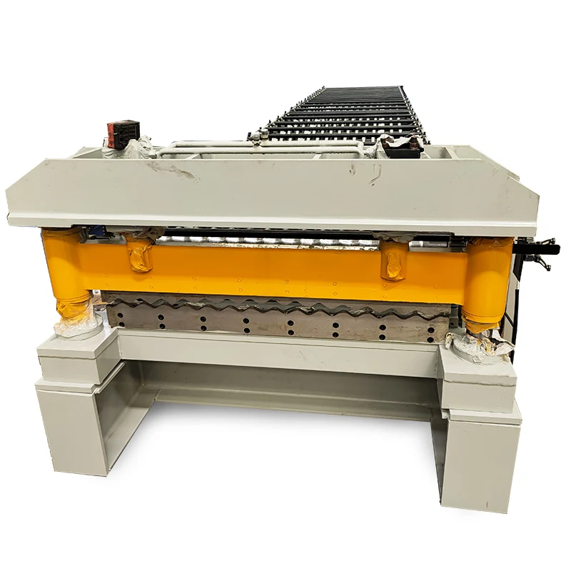 PLC Control Easy Operation Automatic TUFF TR4 TR5 TR6 RIB Double Layer Roof Panel Ibr Roof Sheeting Roll Forming Machine