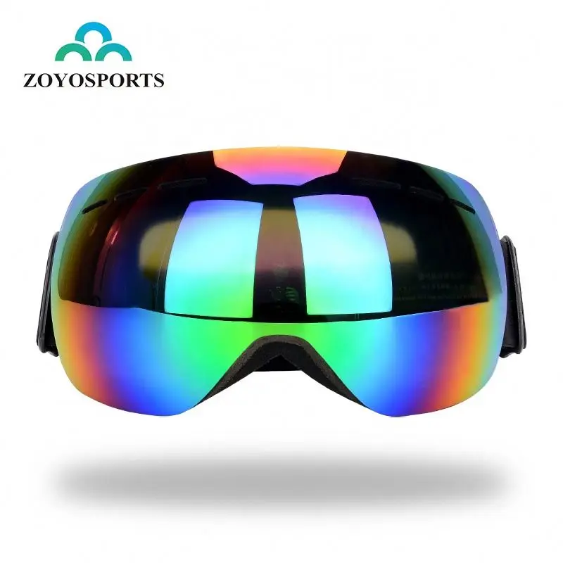 ZOYOSPORTS брендовые зимние очки двойные противотуманные лыжные UV400 мужские и женские спортивные сноубордические