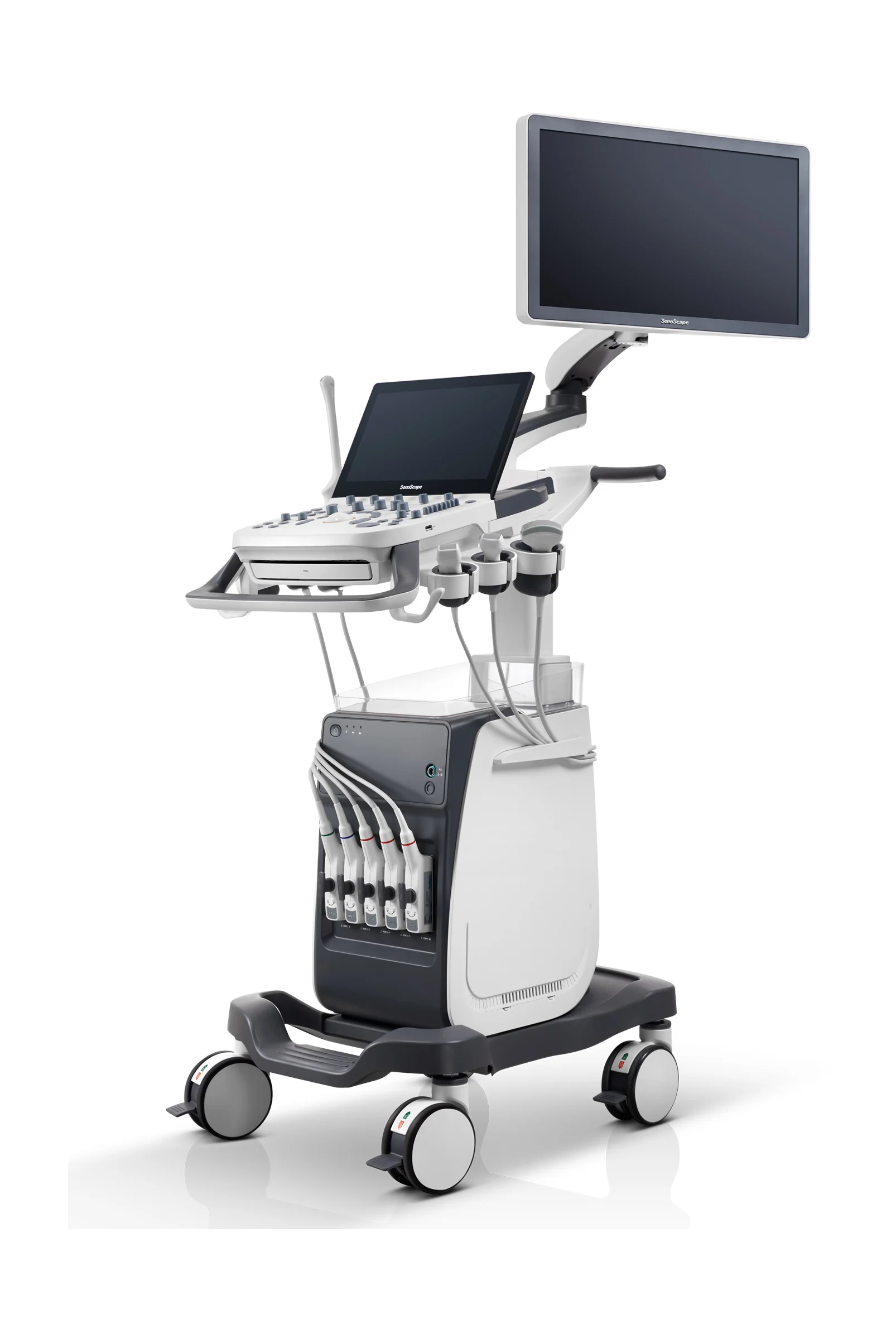 High Sensitive Vivid image Trolly Color doppler ultrasound Sonoscape S20 with probes and tranducers